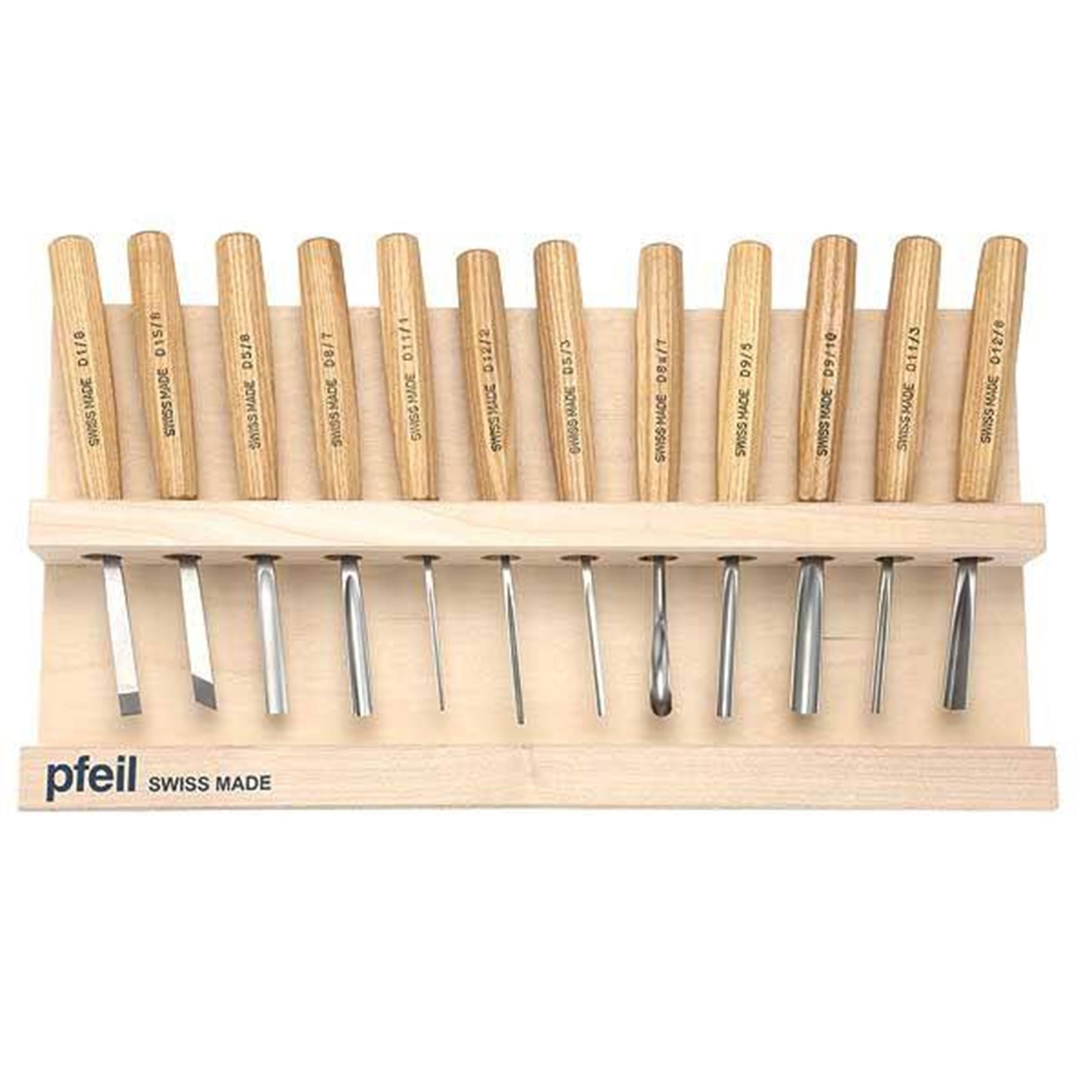 Pfeil Swiss Made Intermediate Carving Set, 12 Piece