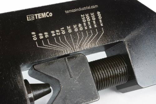 Temco TH0020 Dieless Lug Crimper Tool 10 AWG to 400 MCM H613962