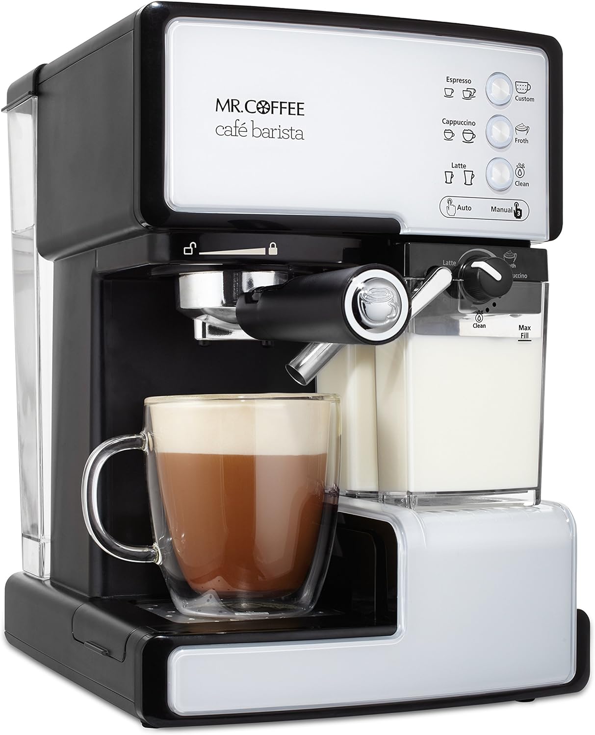Mr. Coffee Café Barista Espresso and Cappuccino Maker, Silver O439