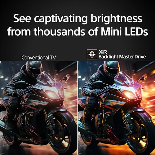 Sony BRAVIA 5 65 Inch Mini LED 4K Smart Google TV with XR Processor, 2025 Model V700322