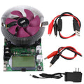 USB Adjustable Battery Capacity, 150W 200V 20A USB Adjustable Constant Current Electronic Load Battery Capacity Tester Module Power Meter