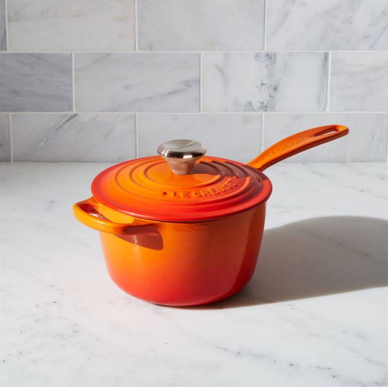 Le Creuset Signature 1.75-Quart Cast Iron Saucepan V4899
