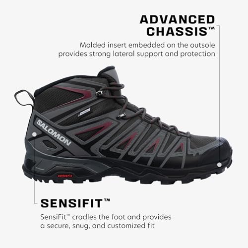Salomon Men's X Ultra Pioneer Mid Waterproof Hiking Boot T20289