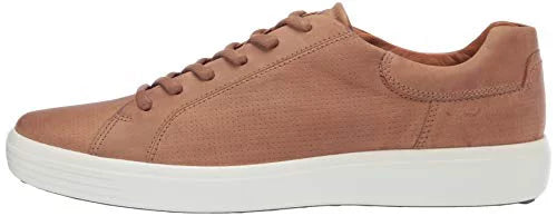 ECCO Men's Soft 7 Street Summer Sneaker Camel Nubuck P2042