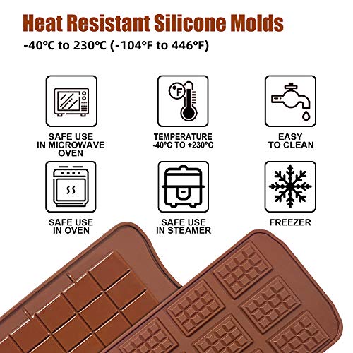 Silicone Mold for Baking, Half Sphere Chocolate Cake Jelly Mold (2 Packs) L40364