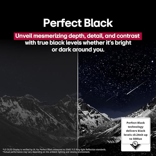 LG 55-Inch Class OLED evo AI 4K C5 Series Smart TV Y73906