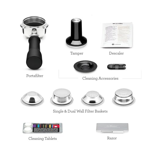 Breville Bambino Plus Espresso Machine BES500BSS, Brushed Stainless Steel U564