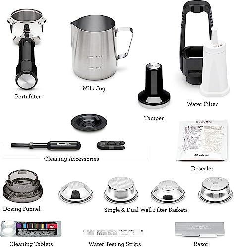 Breville Barista Touch Espresso Machine BES880BSS, Brushed Stainless Steel Y6746