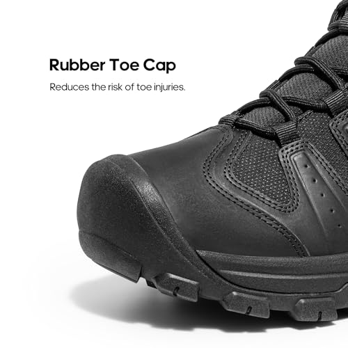 NORTIV 8 Men's Mid Hiking Boots Waterproof Outdoor Trekking Shoes C306805