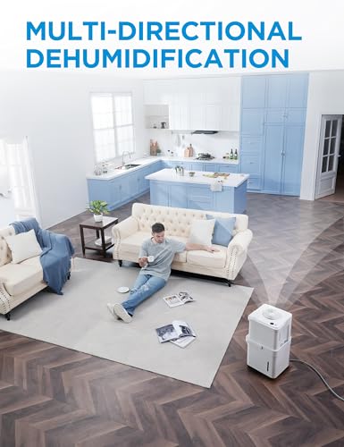 Midea Cube Dehumidifier with Drain Hose, Smart Control L67020