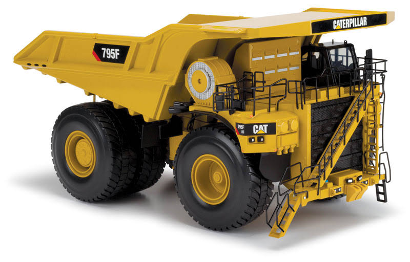 Norscot Cat 795F AC Mining Truck, Cat Yellow
