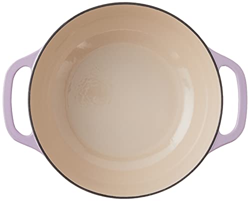 Lodge 6 Quart Enameled Cast Iron Dutch Oven with Lid, Indigo A835868