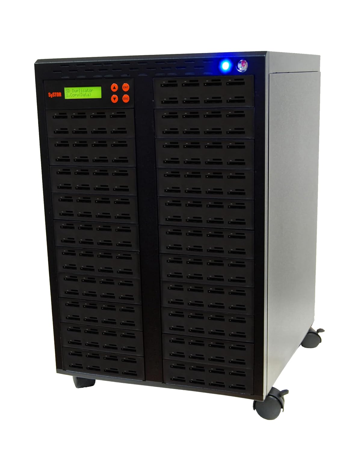 Systor 1:7 SD/microSD Card Duplicator, Standalone Flash Memory Copier & Eraser J12127
