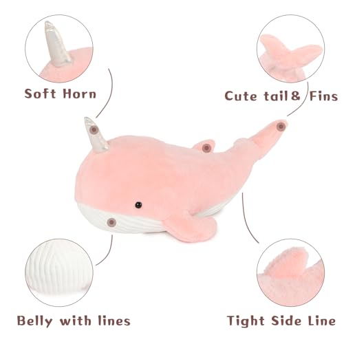 Tezituor 51 inch Giant Whale Shark Stuffed Animal Plush Pillow M152089
