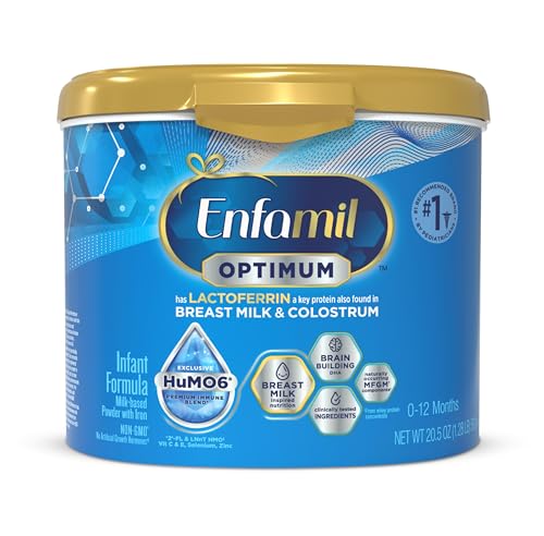 Enfamil Optimum Baby Formula with DHA and Lactoferrin, 20.5 Oz V6439