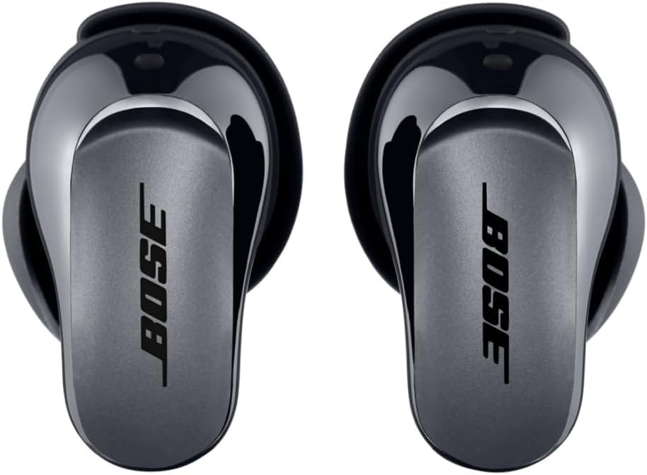 Bose QuietComfort Ultra Bluetooth Earbuds, Wireless with Spatial Audio and Active Noise Cancellation, Black R443808