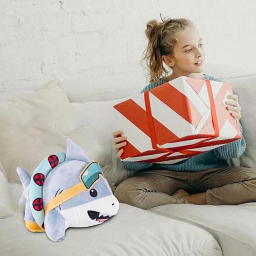 Cute Land Shark Plush Toy 9.8 Inch Soft Stuffed Animal Pillow Doll W878253