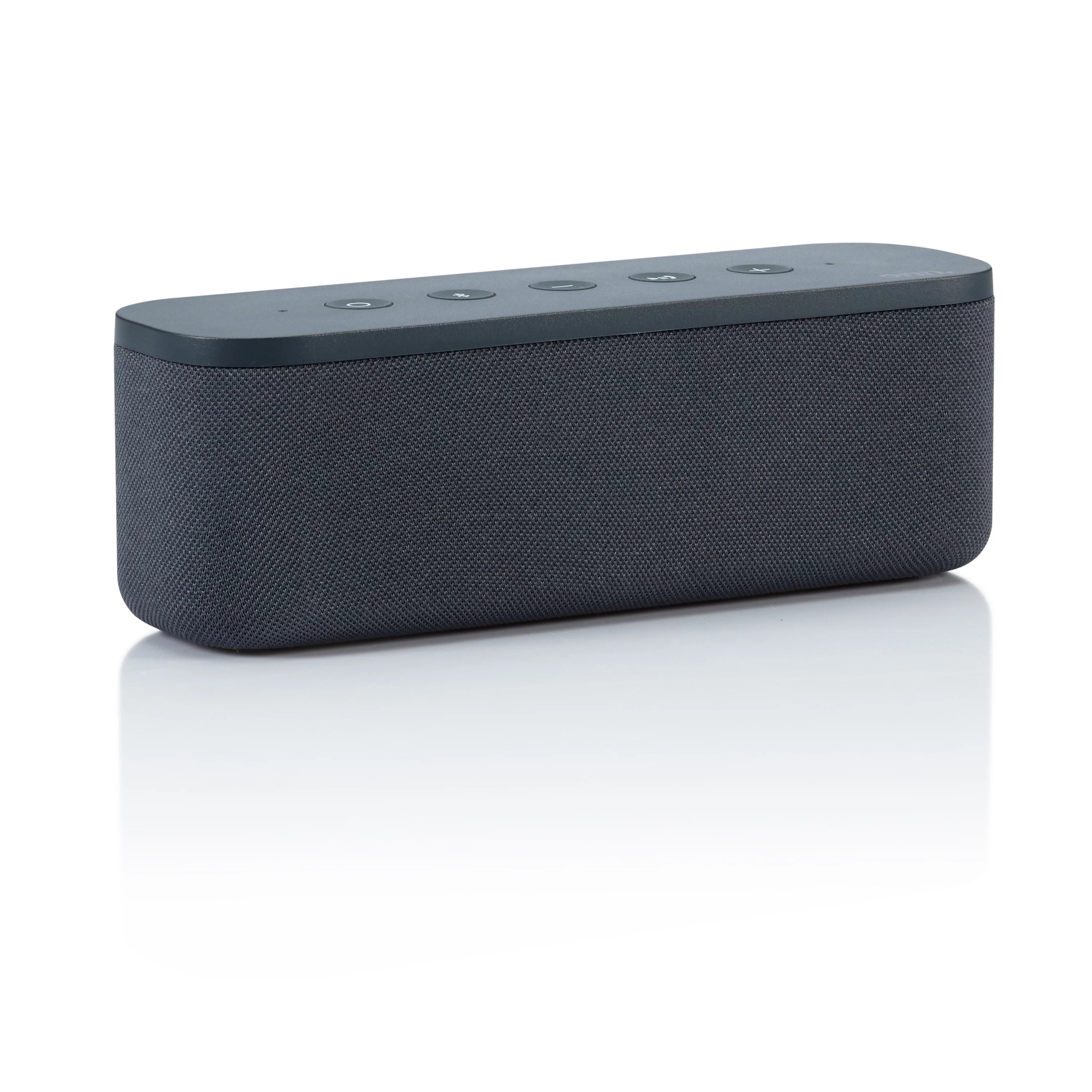 onn. Portable Bluetooth Speaker, Gray N83787