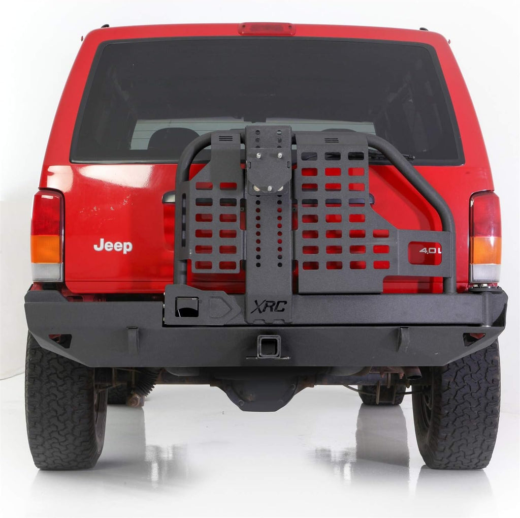 Smittybilt XRC Rear Bumper and Tire Carrier for Jeep Cherokee XJ V379