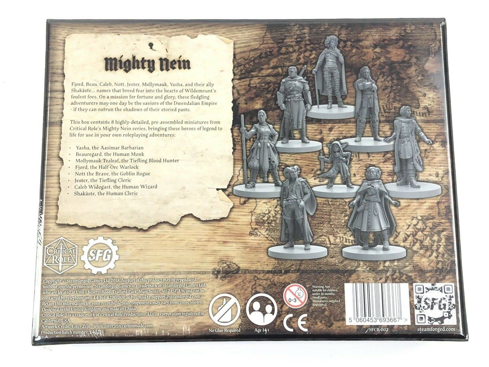 Critical Role Mighty Nein Miniatures K7858