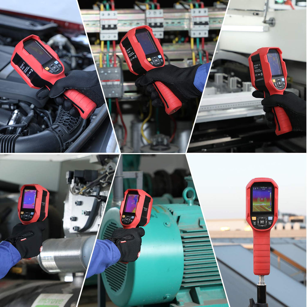 IR Infrared Thermal Imager Camera Rechargeable Handheld with 3.5" LCD Display P901