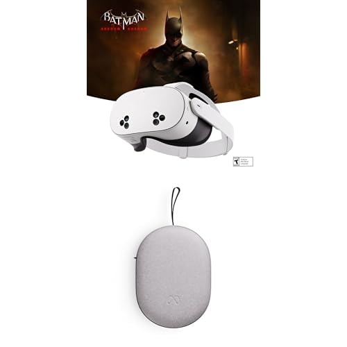 Meta Quest 3S 256GB | Batman: Arkham Shadow Included — 30+ Games Included with Meta Horizon+ Access with Starter Bundles — Play More for Less