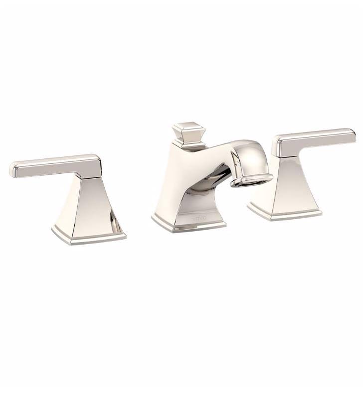 Toto TL221DD12 Connelly Widespread Bathroom Faucet, Polished Chrome K135