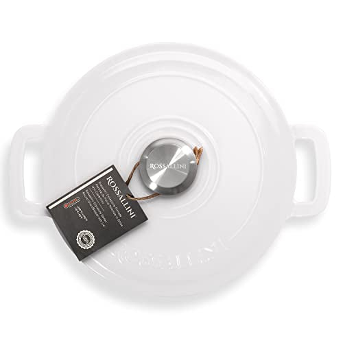 Signature Enameled Cast Iron Dutch Oven 5.5Q with Lid, Oyster Grey A277