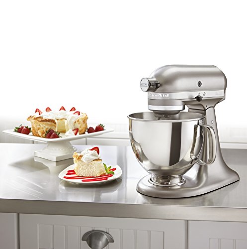 KitchenAid KSM150PSTG Artisan 5-Qt Stand Mixer with Pouring Shield, Tangerine T7346