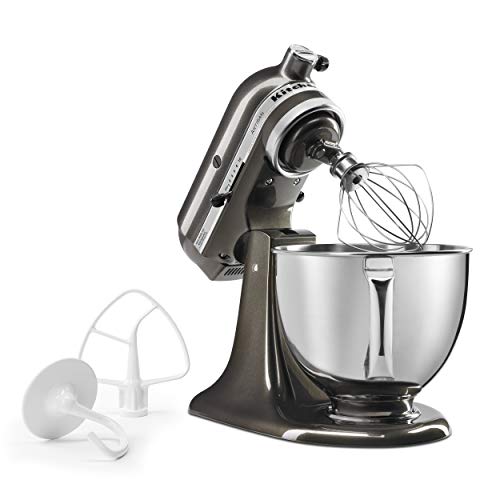 KitchenAid KSM150PSTG Artisan 5-Qt Stand Mixer with Pouring Shield, Tangerine T7346