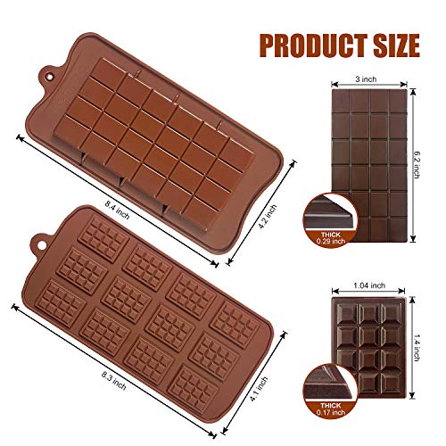 Silicone Mold for Baking, Half Sphere Chocolate Cake Jelly Mold (2 Packs) L40364