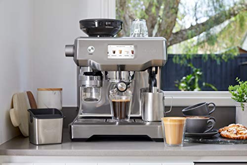 Breville Barista Touch Espresso Machine BES880BSS, Brushed Stainless Steel Y6746