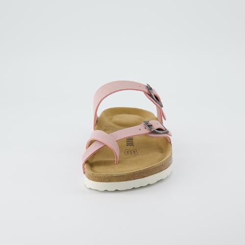 CUSHIONAIRE Women's Luna Cork Footbed Sandal I795