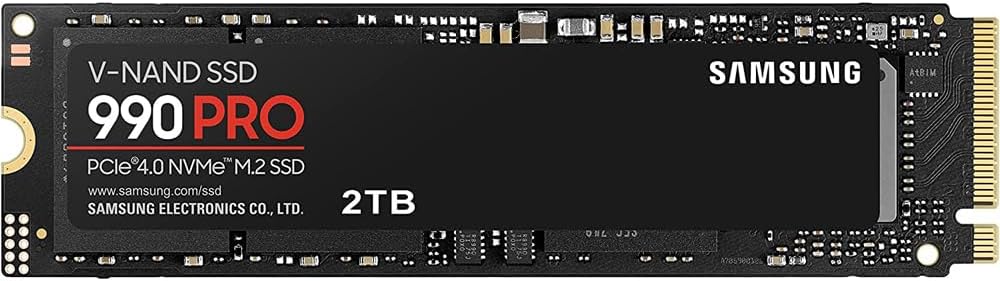 Samsung 990 PRO 2TB PCIe 4.0 NVMe SSD (2-Pack) T586