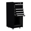 Viper Tool Storage 16-in 4-Drawer Tool/Salon Cart, Black V1804BLR