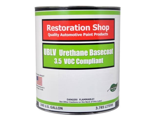 Silver Blue Metallic 1 Gallon Low VOC Urethane Basecoat Auto Paint R8057
