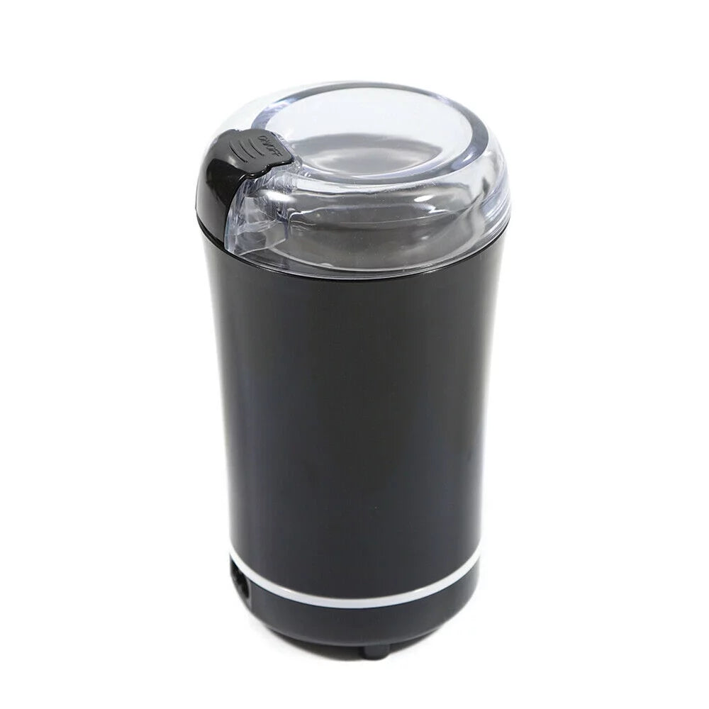 DENEST Electric Coffee Bean Grinder Nut Seed Herb Grind Spice Crusher Mill Blender 150W(Black)