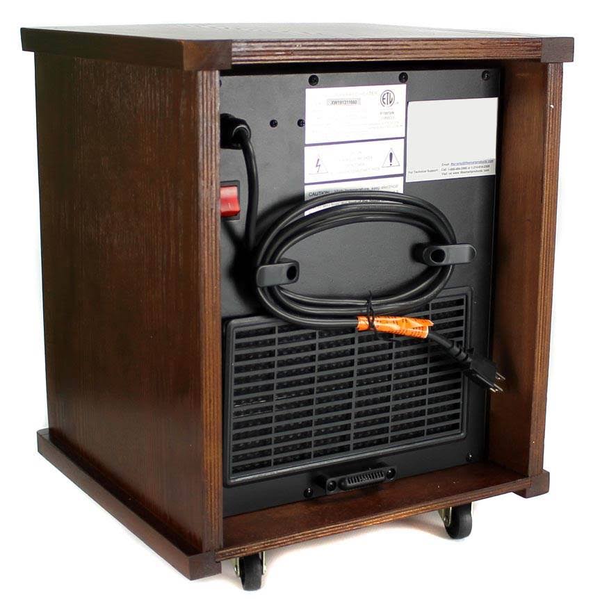 Lifesmart 6 Element 1500W Portable Infrared Heater with Remote Z210