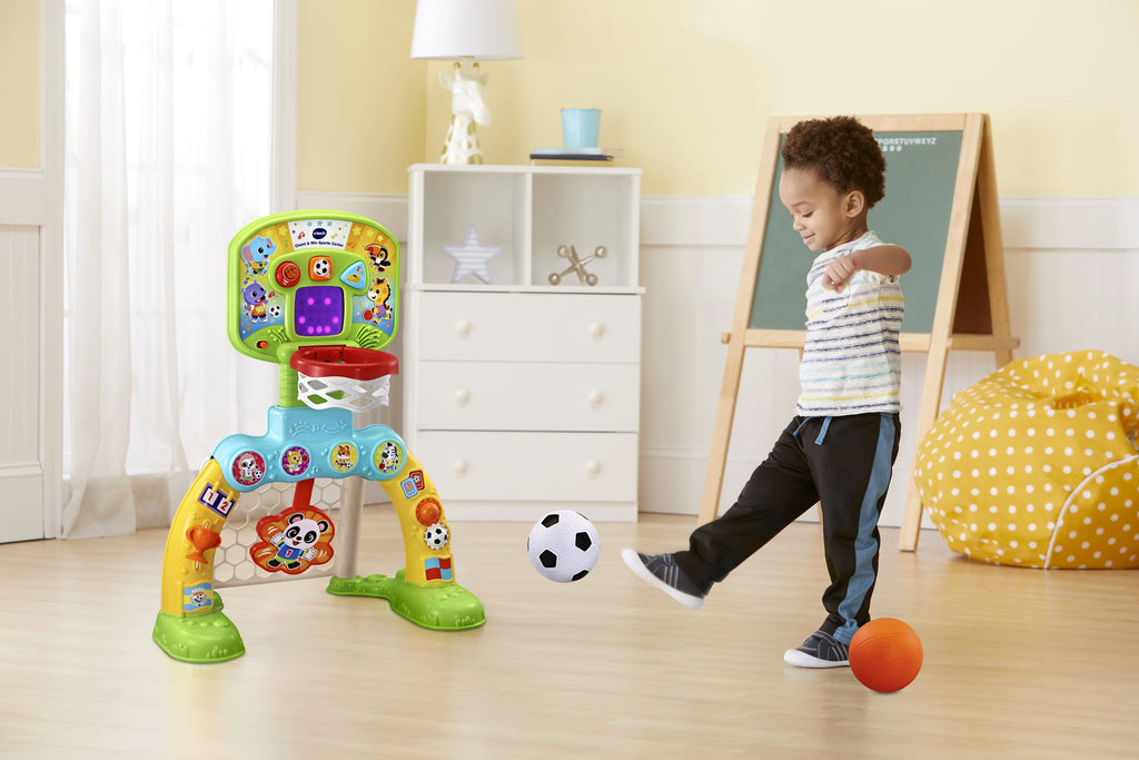 VTech Count & Win Sports Center Basketball and Soccer Toy for Toddlers X682