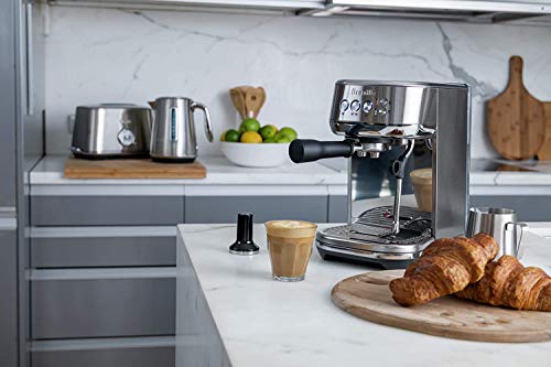 Breville Bambino Plus Espresso Machine BES500BSS, Brushed Stainless Steel U564
