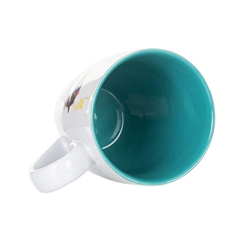 Dean Crouser Cardinal Watercolor Stoneware Mug 16 oz N1410