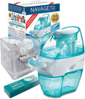 Navage Nasal Care Spa Bundle: Navage Nose Cleaner with 20 SaltPods Inside, SaltPod Cube, and Eucalyptus 2-Pack Sampler. 130.90 if Purchased Separately, You Save 20.95. for Improved Nasal Hygiene.