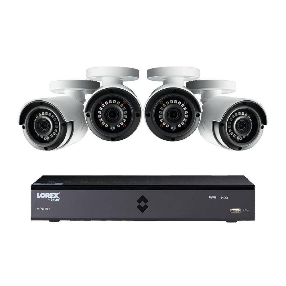 Lorex HD Security Camera System with DVR and Four 1080p Bullet Cameras