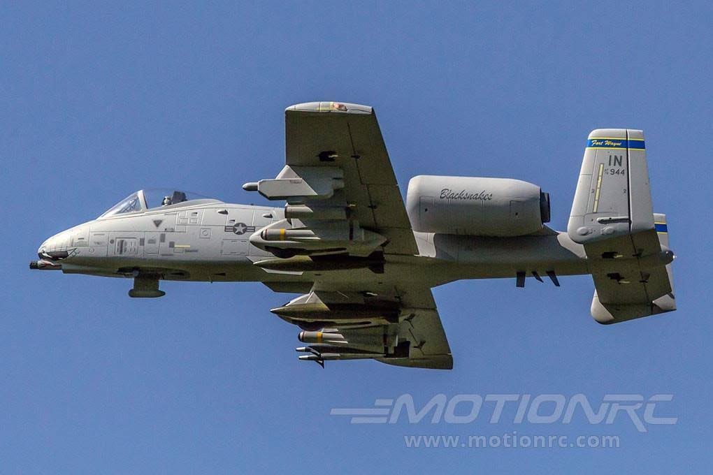 Freewing A-10 Thunderbolt II Super Scale Twin 80mm EDF Jet PNP U3954