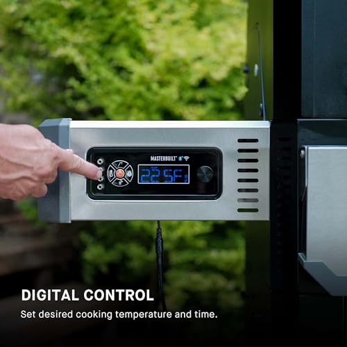 Masterbuilt Gravity Series 800 Digital Charcoal Grill and Smoker, Black M23582
