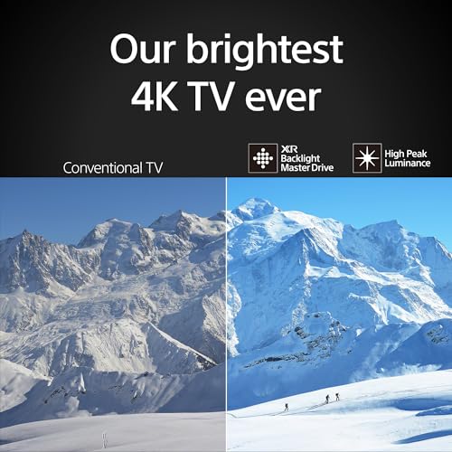 Sony 65 Inch BRAVIA 9 Mini LED QLED 4K Smart Google TV (K-65XR90) U24132