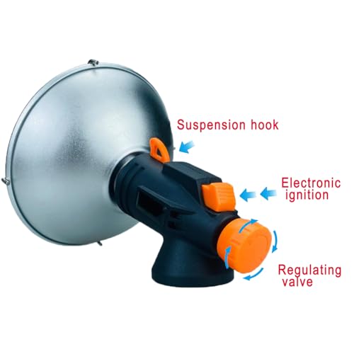 Portable Propane/Butane Camping Heater with Electronic Ignition W175