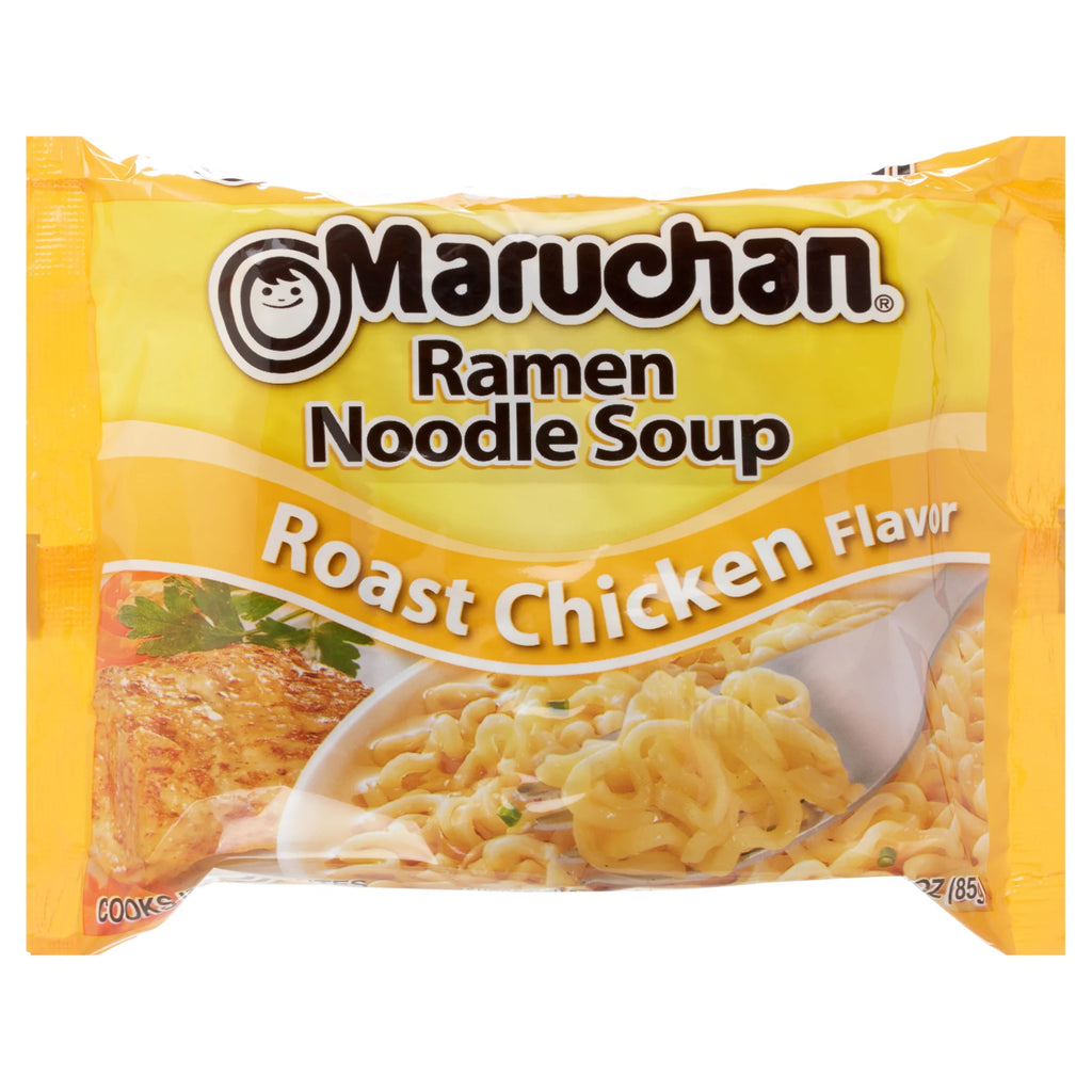 Maruchan Roast Chicken Ramen Noodles, 3 oz, 24 Pack R953