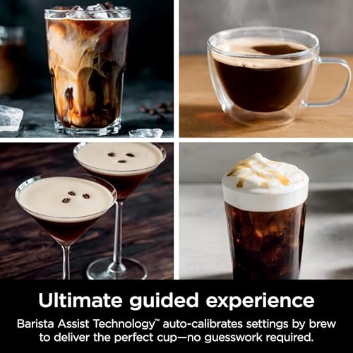 Ninja Luxe Café Premier Series Espresso Machine and Drip Coffee Maker, Stainless Steel T553