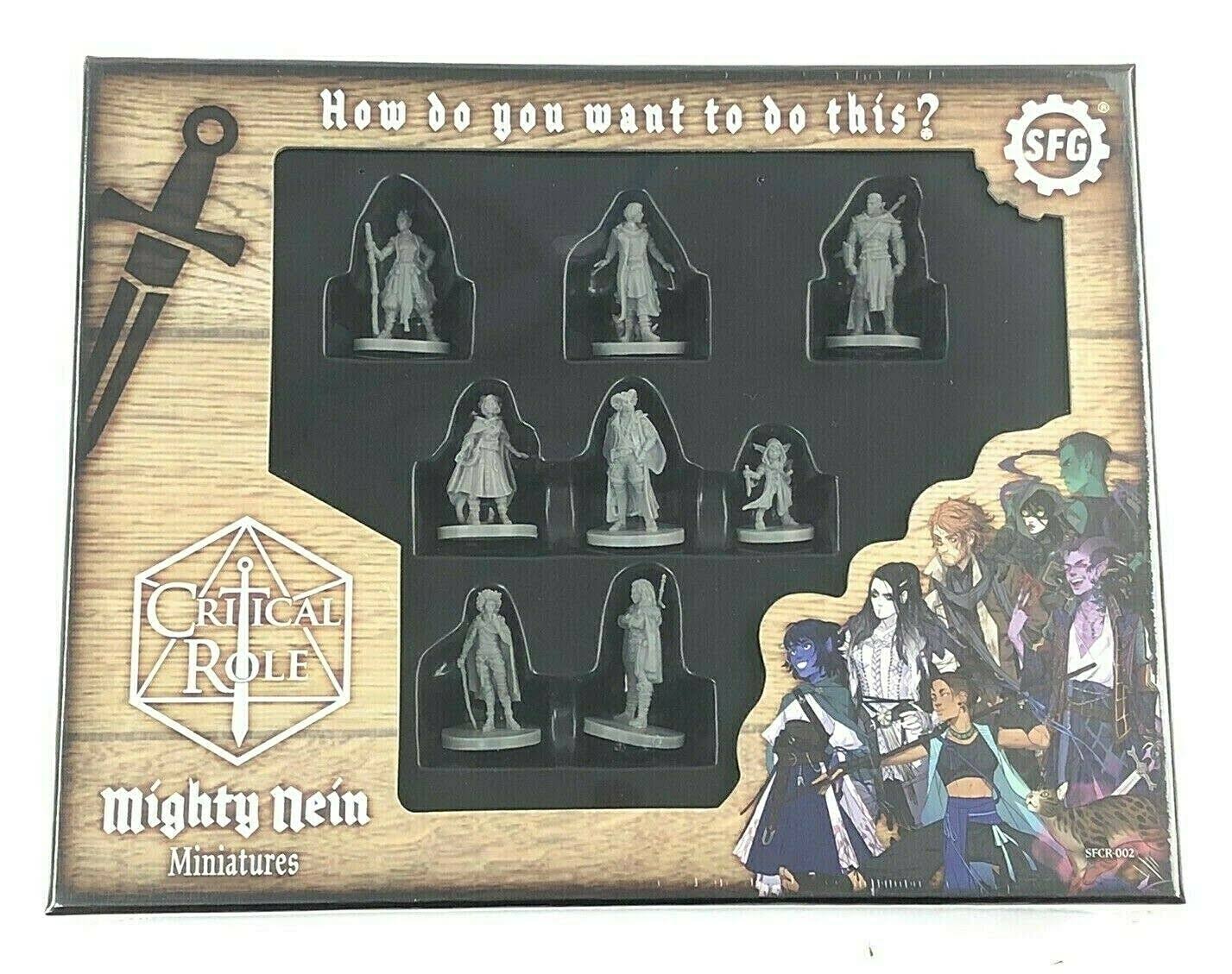 Critical Role Mighty Nein Miniatures K7858